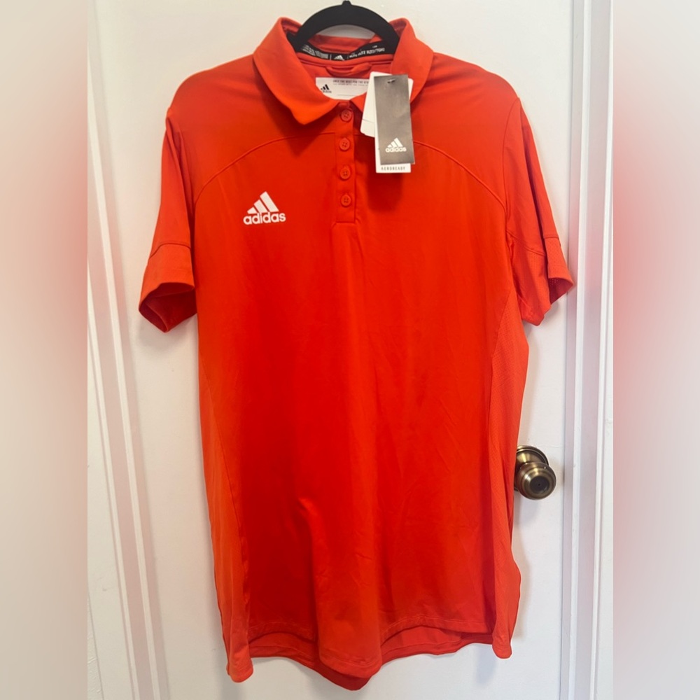 NWT Adidas Women Golf Tech Classic Polo